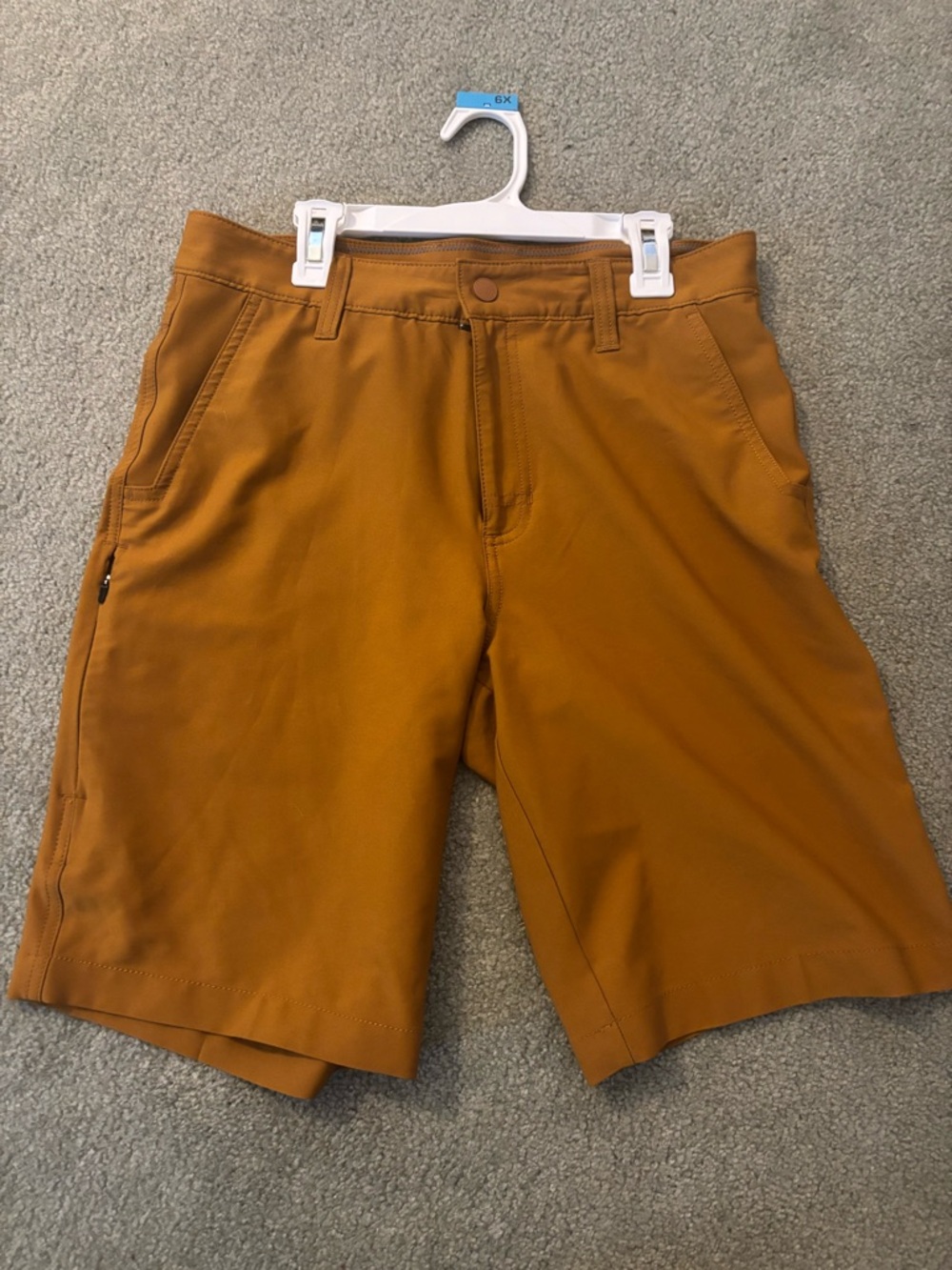 Alpine Men's Hybrid Shorts in Mustard
